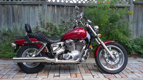 Honda shadow tall store rider